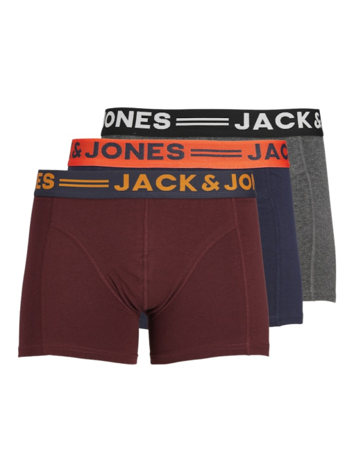 Нижнее белье JACK & JONES модель 12113943_BURGUNDY Фото