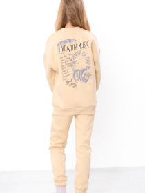 Спортивний костюм Носи своє модель 6397-025-33-bezhevo-zhovtij-only Фото