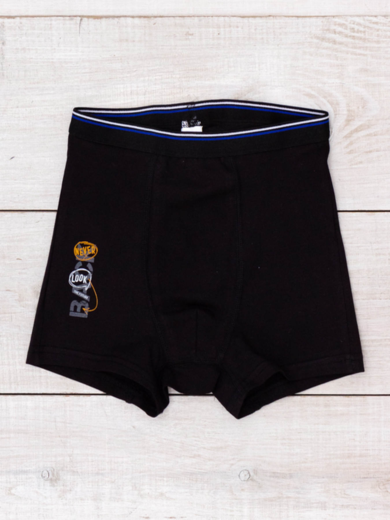 Труси Носи своє модель 6318-036-33-1-chornij-back Фото