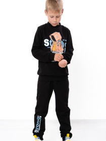 Повседневный костюм Носи своє модель 6063-023-33-6-chornij-strong Фото