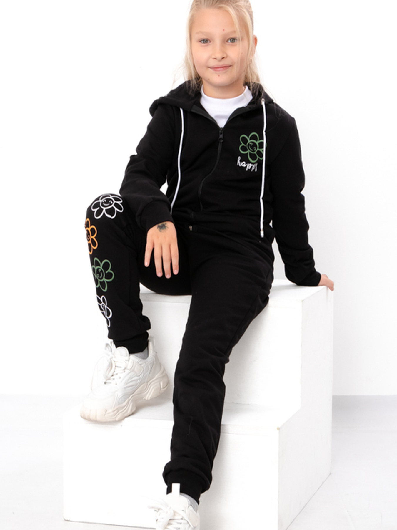 Спортивний костюм Носи своє модель 6018-023-33-chornij-kvti Фото