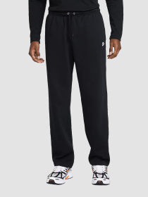 Повсякденні штани NIKE Club French Terry Open-Hem модель HQ4422-010 Фото