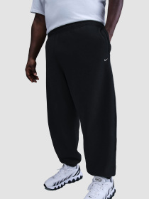 Джоггеры NIKE Solo Swoosh Cuffed Fleece модель HV1088-010 Фото