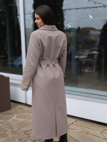 Пальто с утеплителем MilaNova модель Пальто ПВ-392 капучино Фото