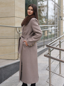 Пальто с утеплителем MilaNova модель Пальто ПВ-392 капучино Фото