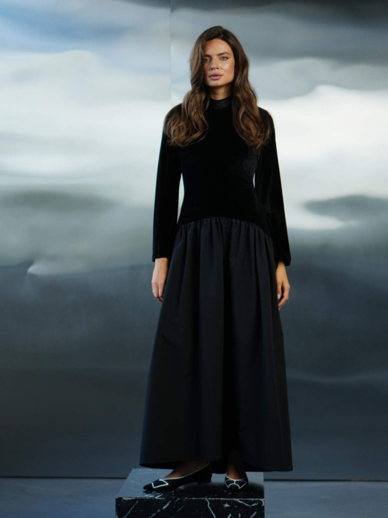 Сукня максі Alnest модель AN 398 Фото