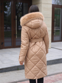 Пальто с утеплителем MilaNova модель Плащ ПВ-391 кемел Фото