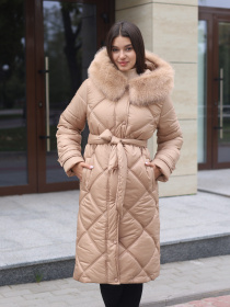 Пальто с утеплителем MilaNova модель Плащ ПВ-391 кемел Пальто с утеплителем MilaNova модель Плащ ПВ-391 кемел Фото