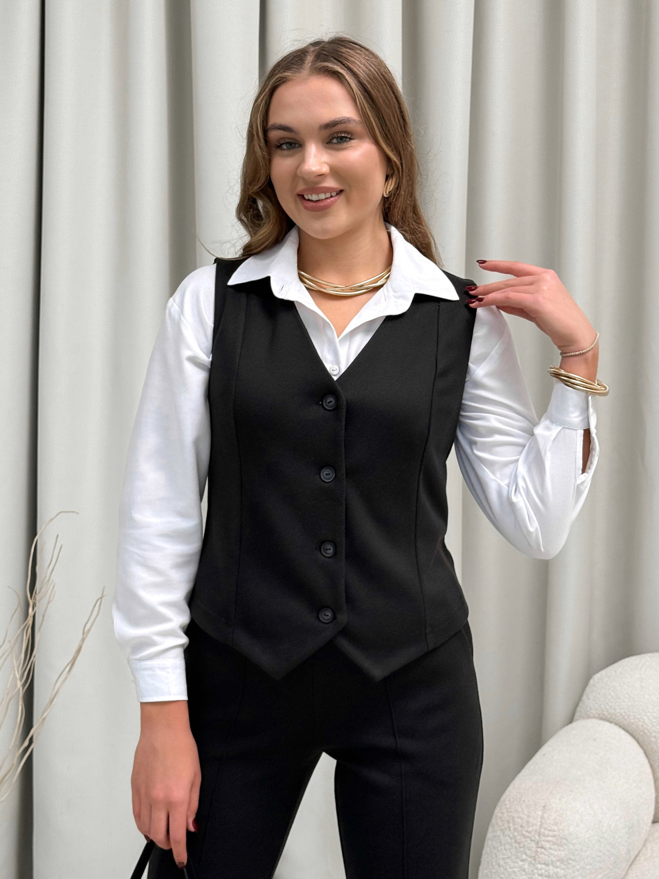 Деловой костюм Merlini модель 100001541 Фото