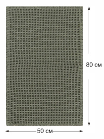 Коврик для ванной / туалета вафельный  Зеленый Lovely Svi  модель 227254 Фото