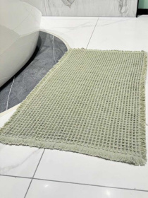 Коврик для ванной / туалета вафельный  Зеленый Lovely Svi  модель 227254 Фото