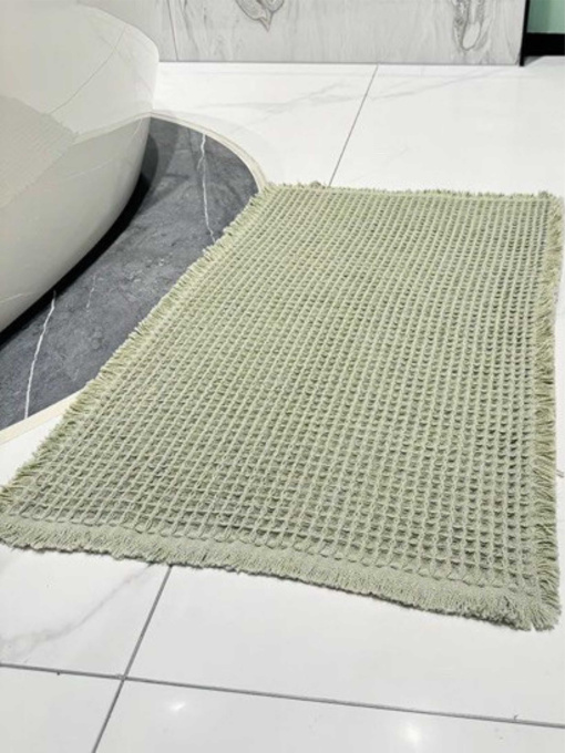 Коврик для ванной / туалета вафельный  Зеленый Lovely Svi  модель 227254 Фото