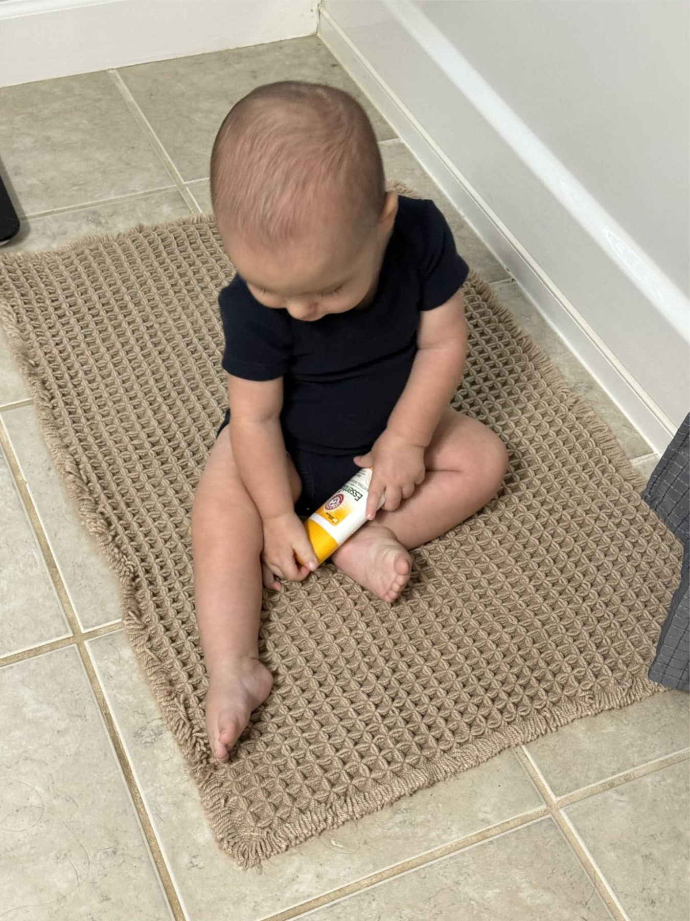 Набір килимків для ванної /туалету вафельний 2шт. Бежевий Lovely Svi  модель 1207256 Фото