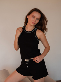 Піжама N.EL модель 1769-71_black Піжама N.EL модель 1769-71_black Фото