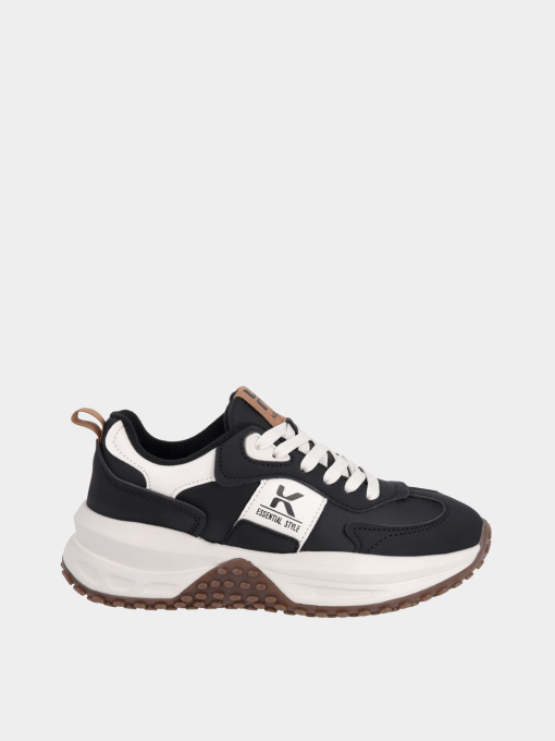 Кроссовки Keddo модель Ан-448178/01-03-black/white Фото