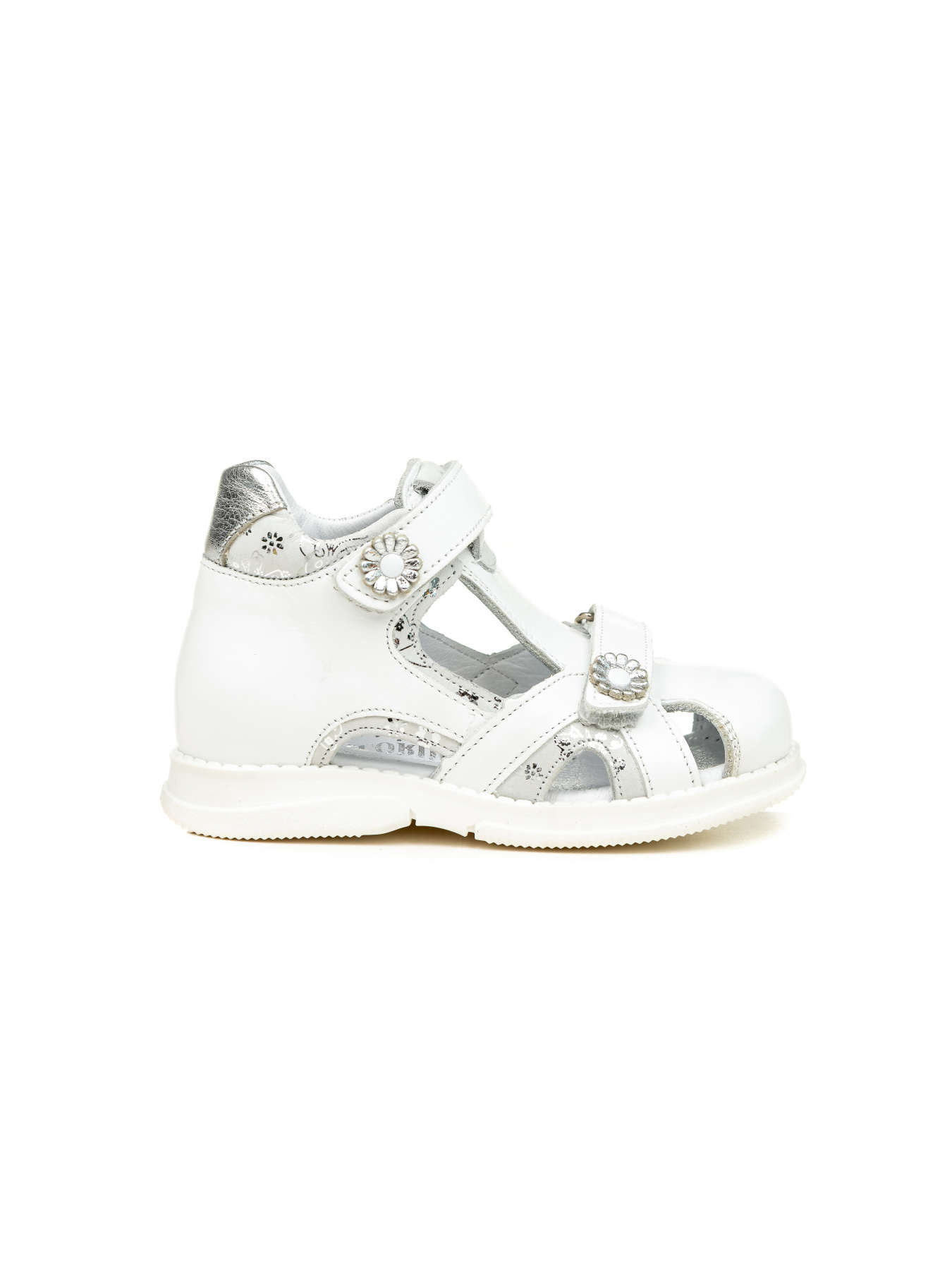 Сандалии Calorie  модель 001.0008.B(01) білі (21-25) Фото