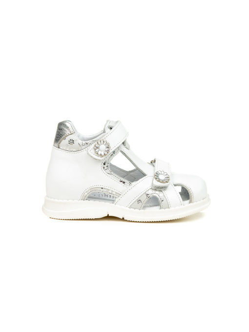 Сандалии Calorie  модель 001.0008.B(01) білі (21-25) Фото