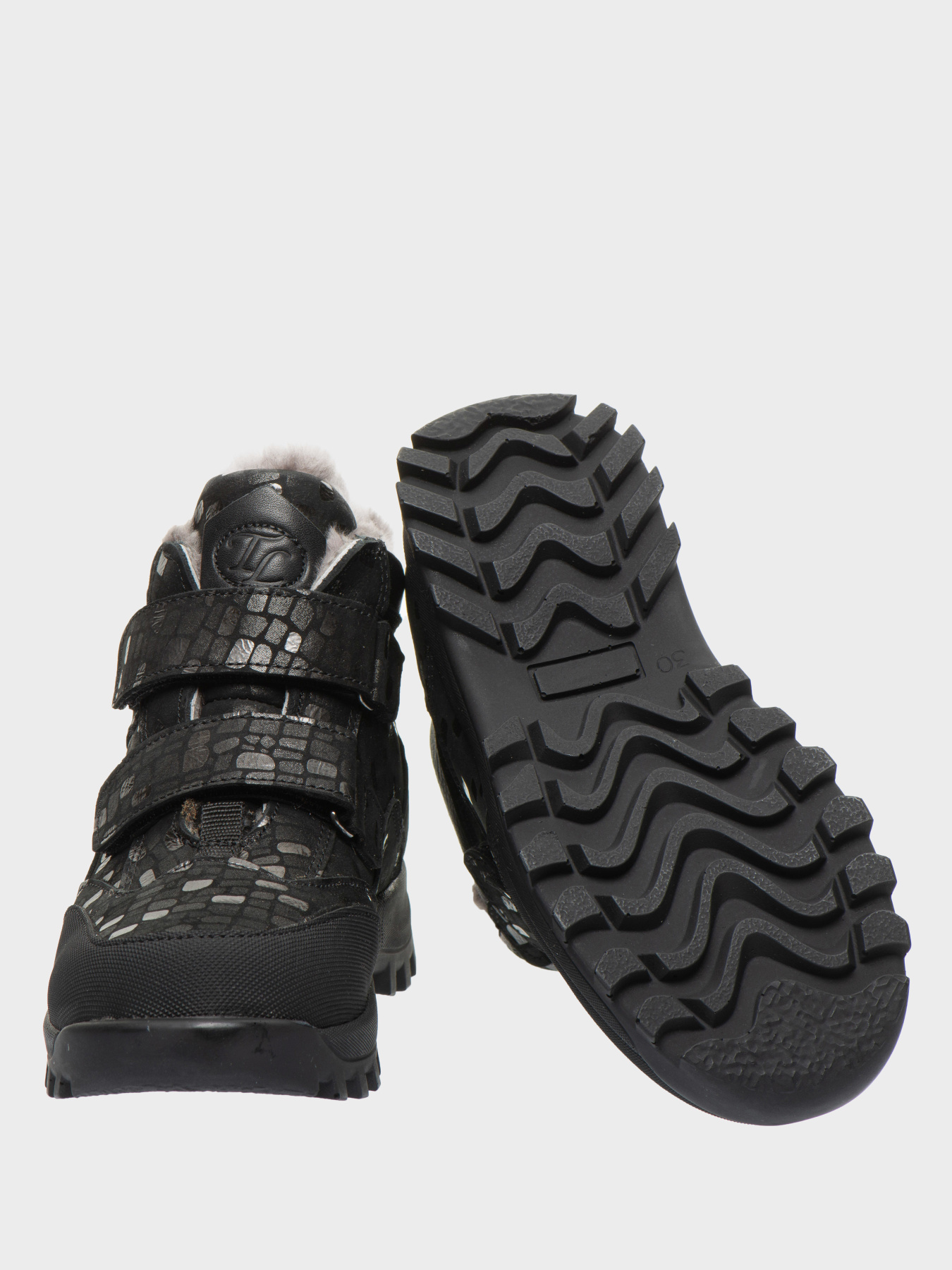 Ботинки Theo Leo модель LEO-2308_black/silver Фото