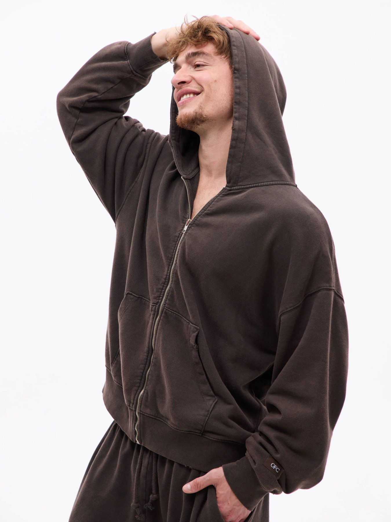 Кофта OFC модель SW-FLC-VBLK-ZIP-L1576 Фото