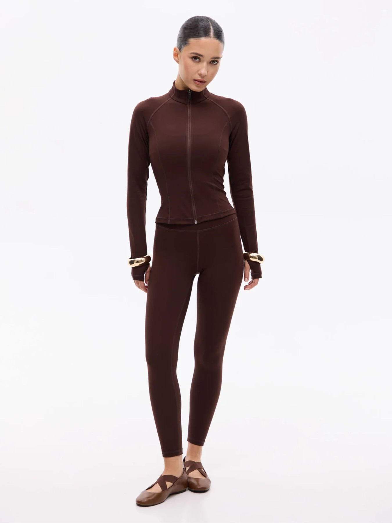 Кофта OFC модель LS-BFX-COFFEE-L1563 Фото