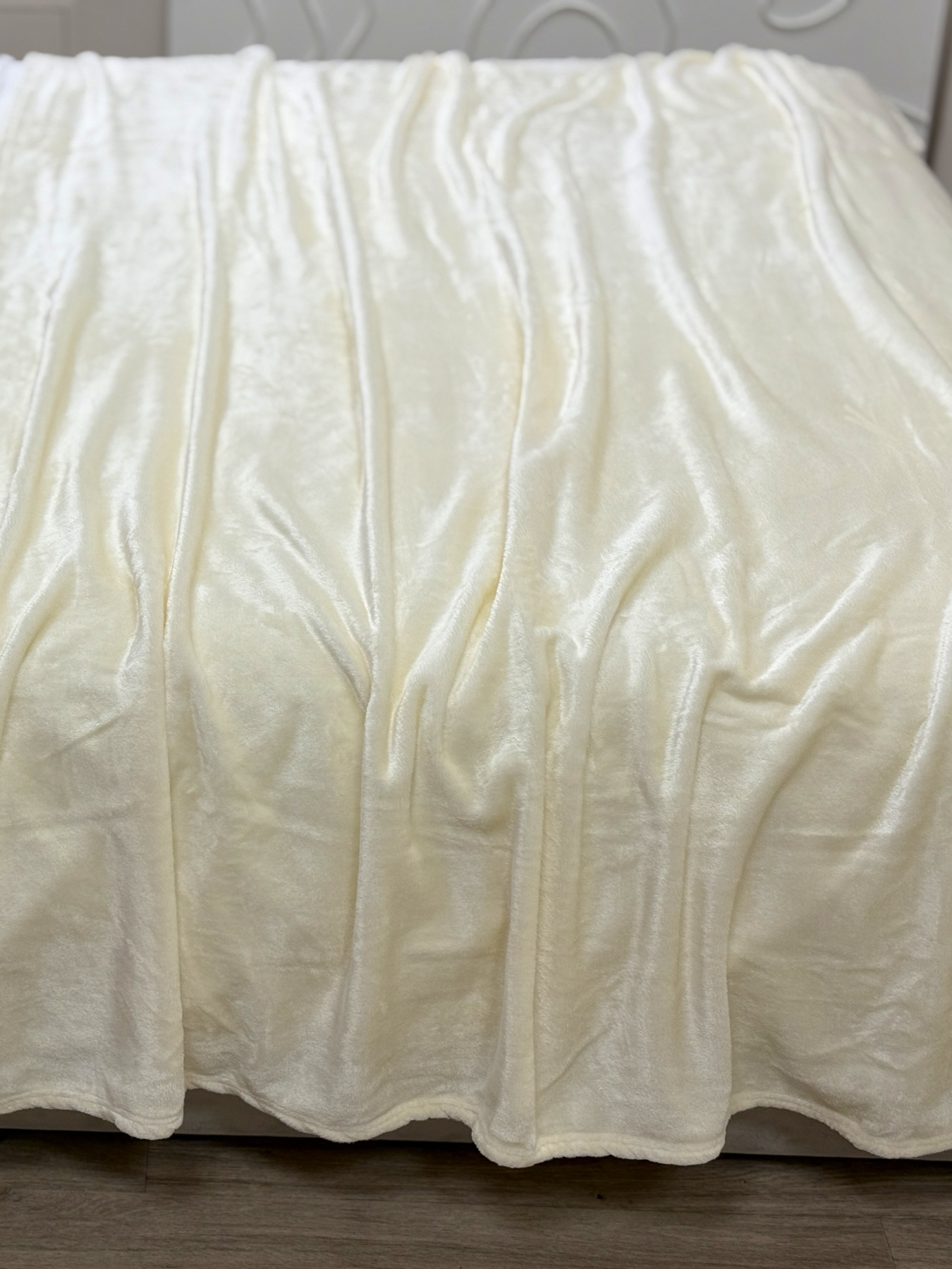 Покривало Well Soft молочного кольору Coconut milk Ecotton модель 24916 Фото