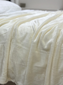 Покрывало Well Soft молочного цвета Coconut milk Ecotton модель 24916 Фото