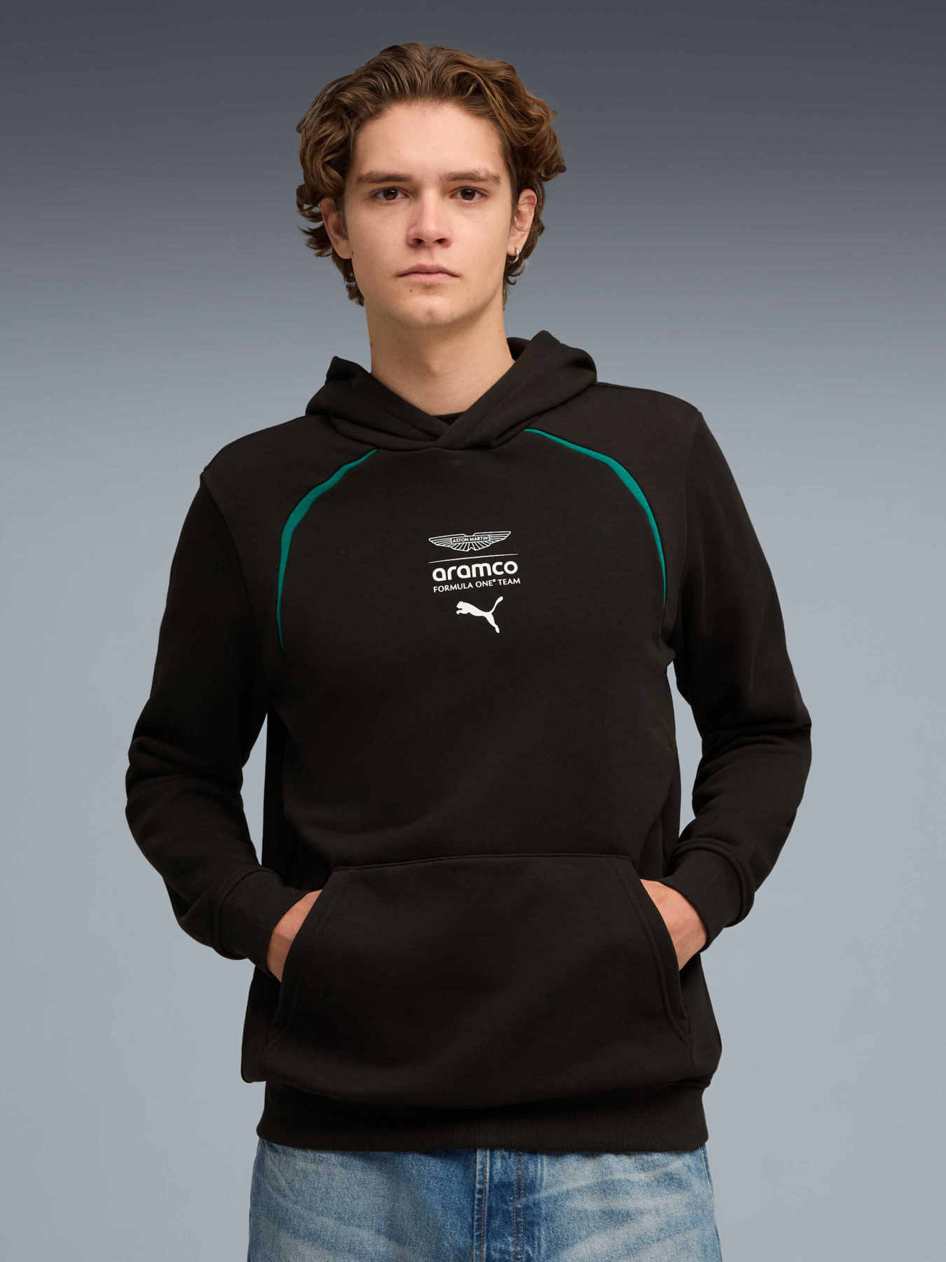 Худи PUMA Amf1 Sweat Hoodie модель 634448 Фото