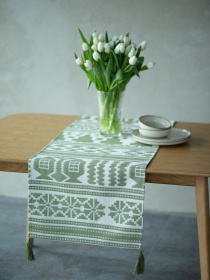 Доріжка Кролевець зелена Едельвіка модель 63-25-00 Доріжка Кролевець зелена Едельвіка модель 63-25-00 Фото