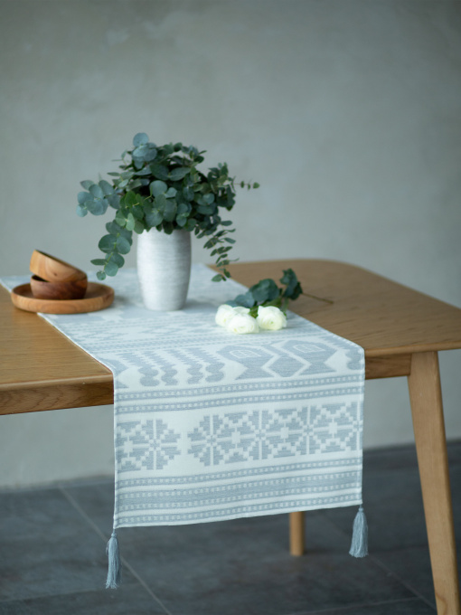 Доріжка Соломаха сіра Едельвіка модель 63-25-00gray Фото