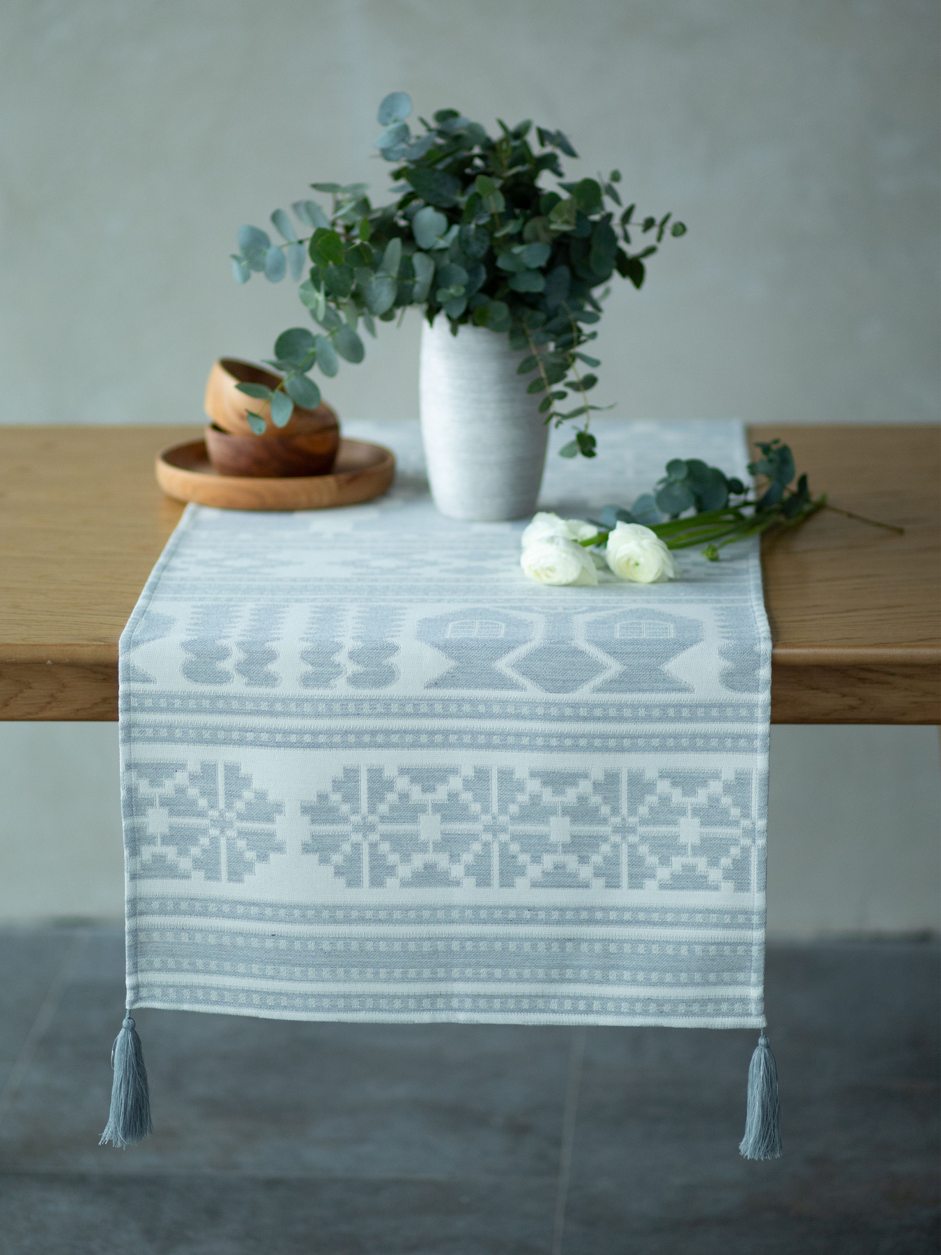 Доріжка Соломаха сіра Едельвіка модель 63-25-00gray Фото