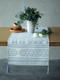 Доріжка Соломаха сіра Едельвіка модель 63-25-00gray Фото