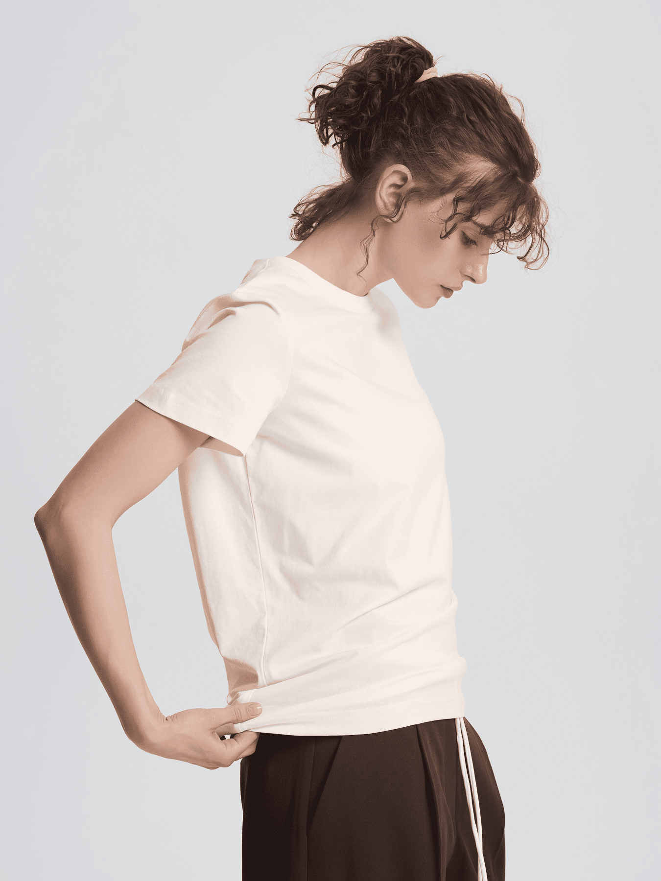 Футболка Роза модель 231107_beige Фото