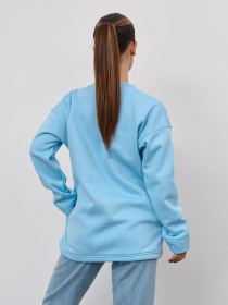 Свитшот ISSA Plus модель 15353_голубой Фото