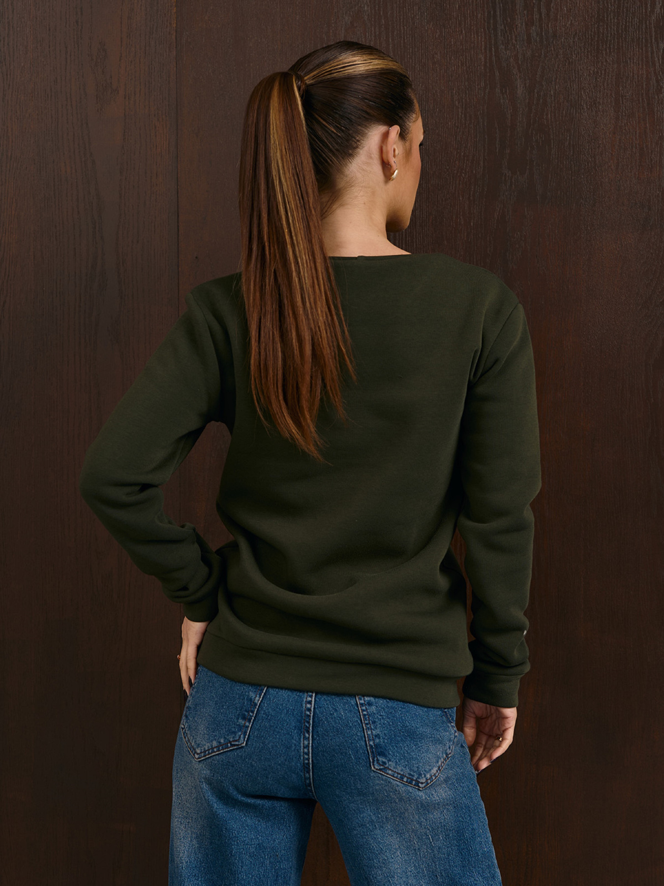 Свитшот ISSA Plus модель 14892_хаки Свитшот ISSA Plus модель 14892_хаки Фото