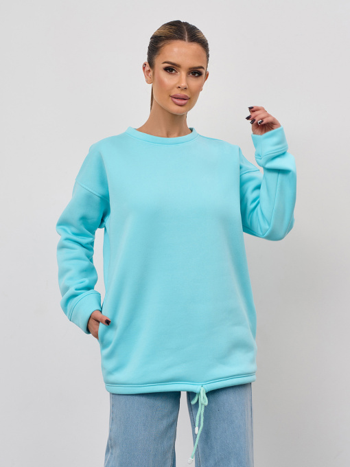 Світшот ISSA Plus модель 15353_мятный Фото