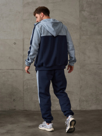 Спортивный костюм ISSA Plus модель GN-442_темно-синий Фото