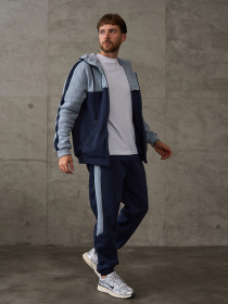 Спортивний костюм ISSA Plus модель GN-442_темно-синий Фото