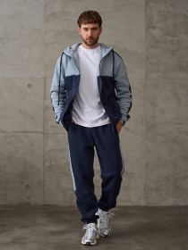 Спортивний костюм ISSA Plus модель GN-442_темно-синий Фото