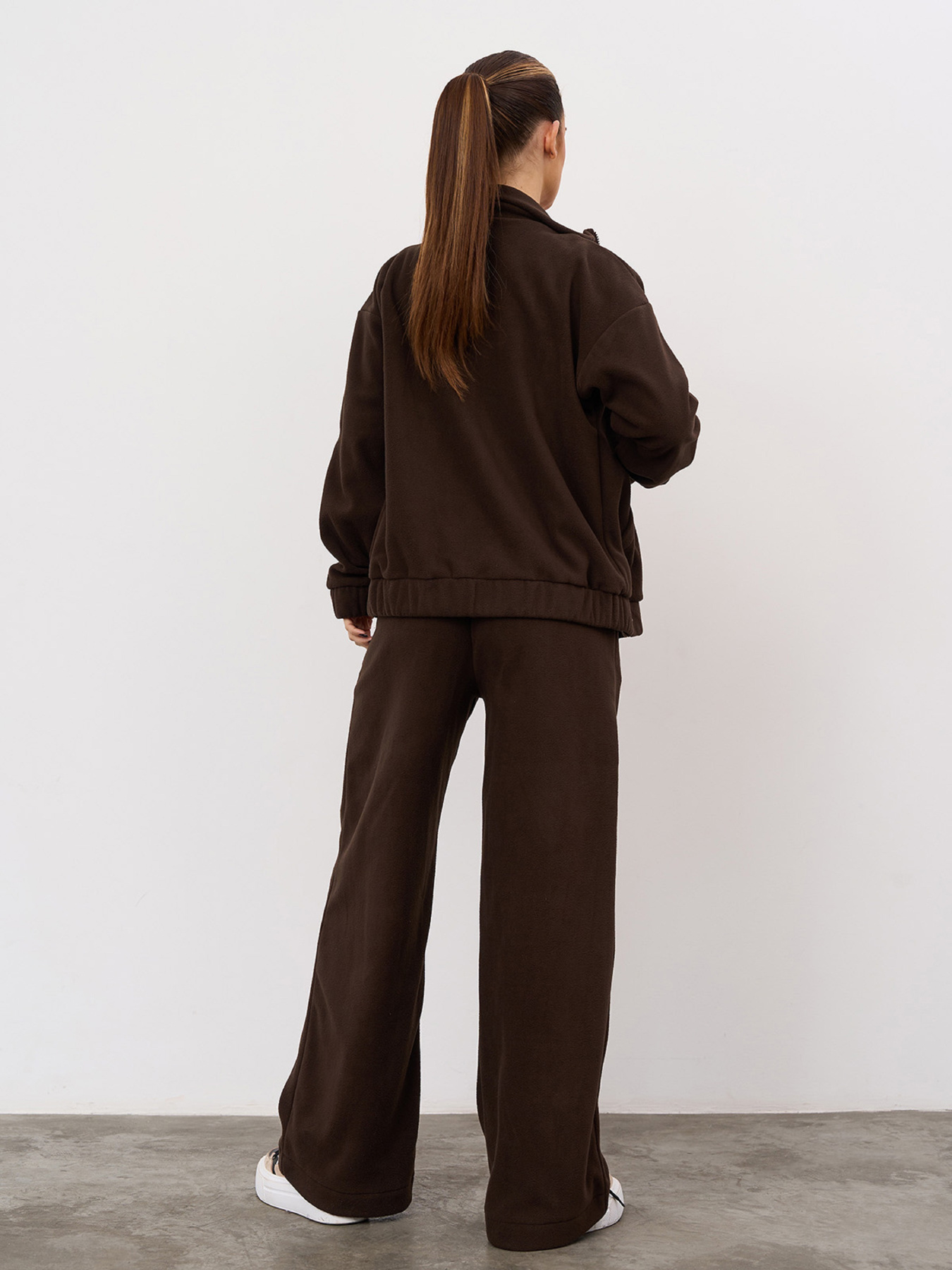 Спортивный костюм ISSA Plus модель 14873_темно-коричневый Фото