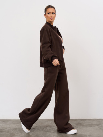 Спортивный костюм ISSA Plus модель 14875A_темно-коричневый Фото