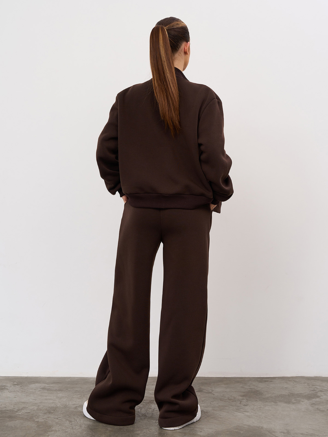 Спортивний костюм ISSA Plus модель 14875A_темно-коричневый Спортивний костюм ISSA Plus модель 14875A_темно-коричневый Фото