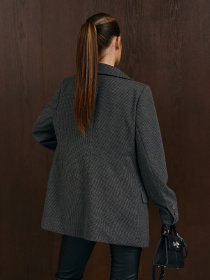 Пиджак ISSA Plus модель 15346_серый Фото