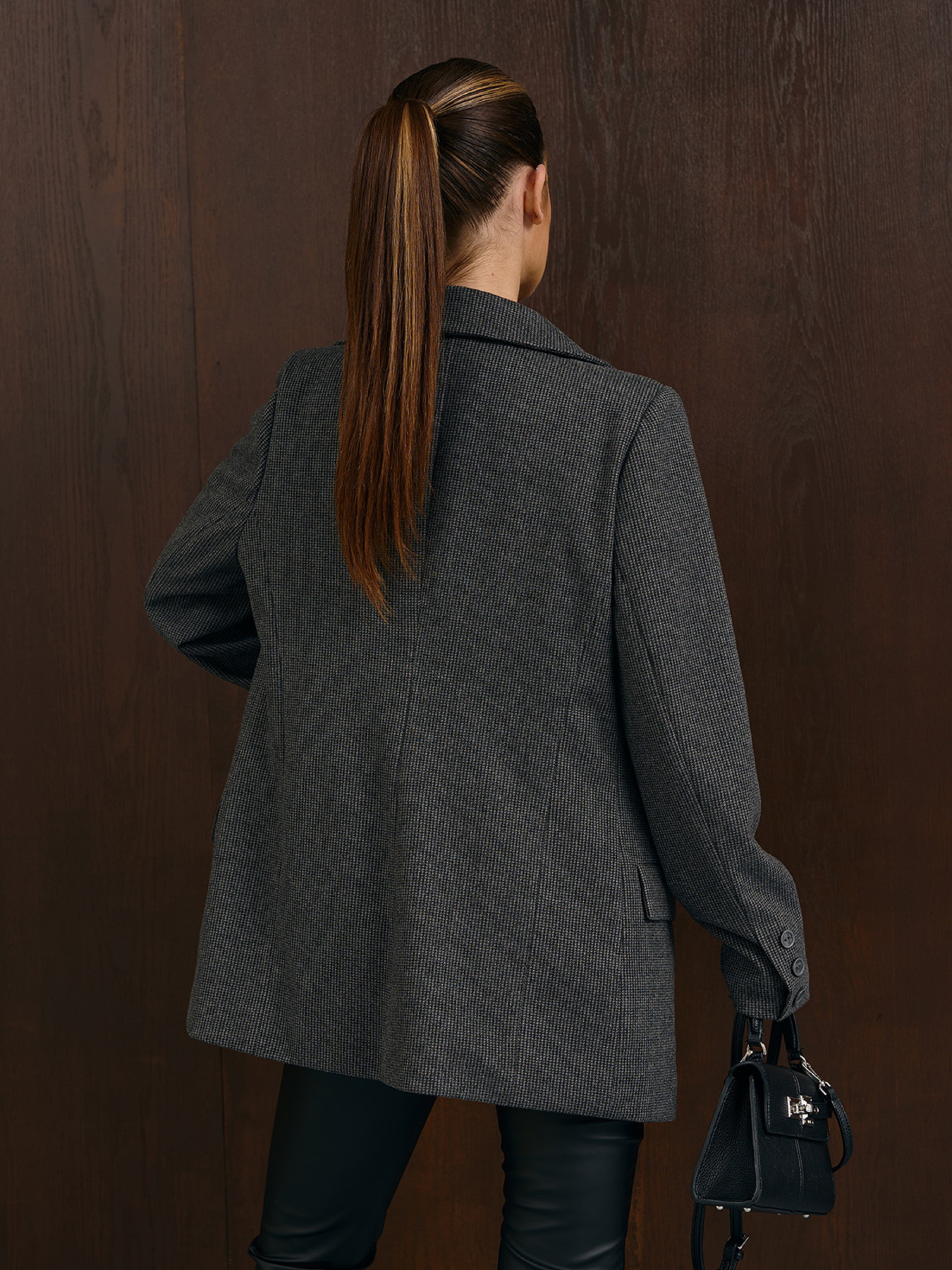 Пиджак ISSA Plus модель 15346_серый Фото