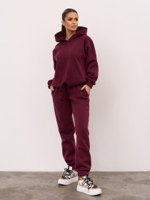 Спортивный костюм ISSA Plus модель 15350_темно-бордовый Фото