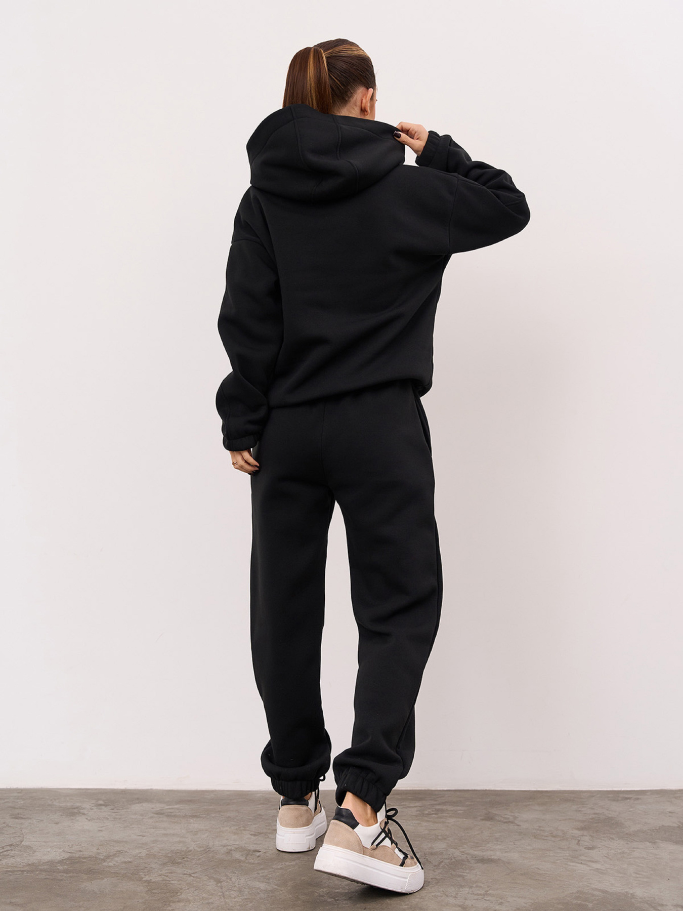 Спортивный костюм ISSA Plus модель 15350_черный Фото