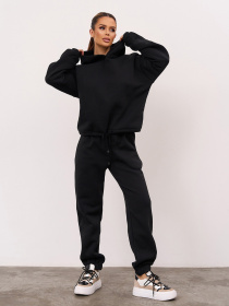 Спортивний костюм ISSA Plus модель 15350_черный Фото