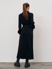 Платье макси ISSA Plus модель 15351_черный Фото