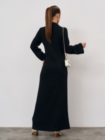 Платье макси ISSA Plus модель 15352_черный Фото