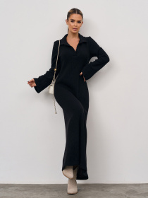 Платье макси ISSA Plus модель 15352_черный Фото