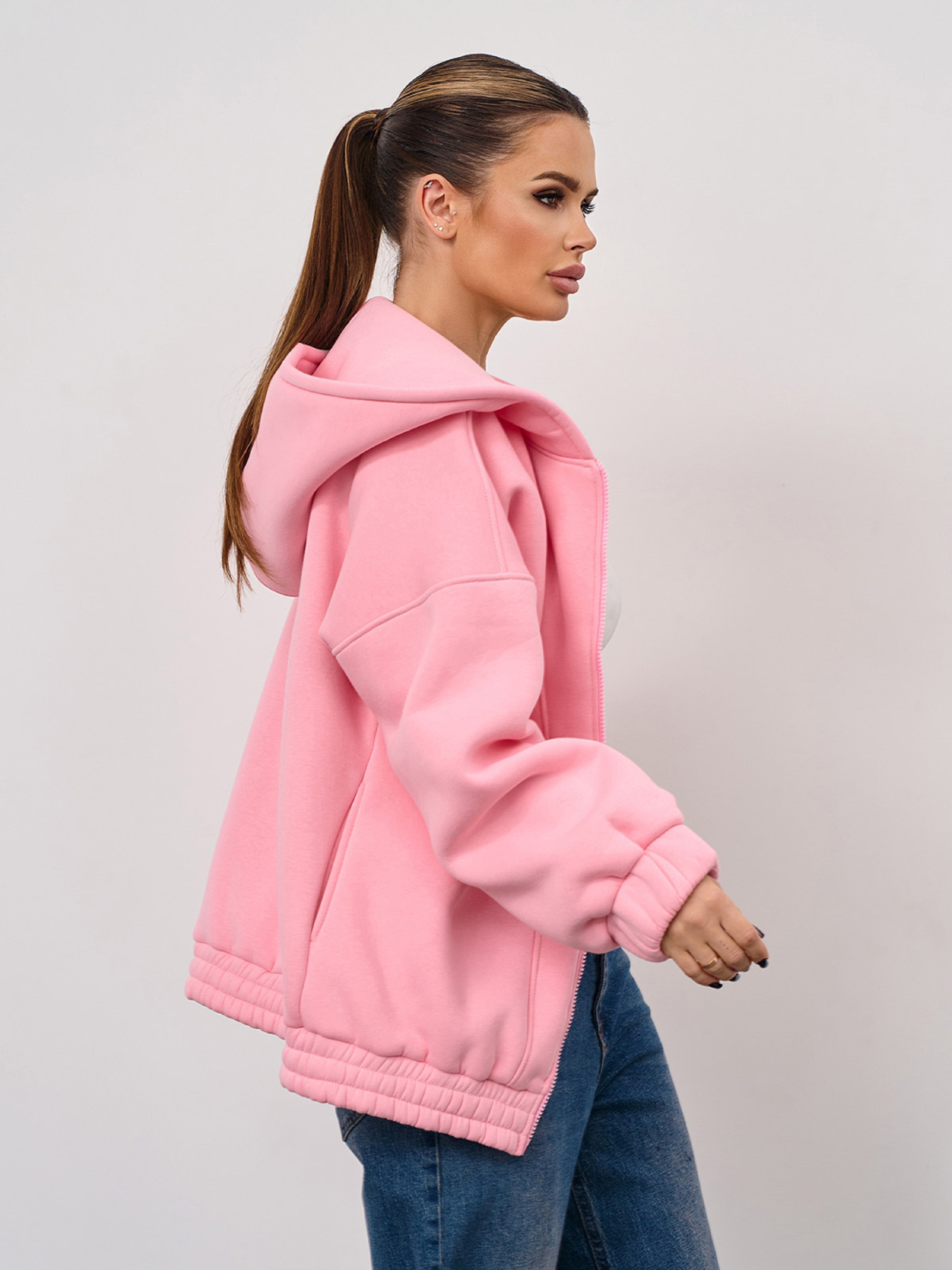 Кофта спортивная ISSA Plus модель 15356A_розовый Фото